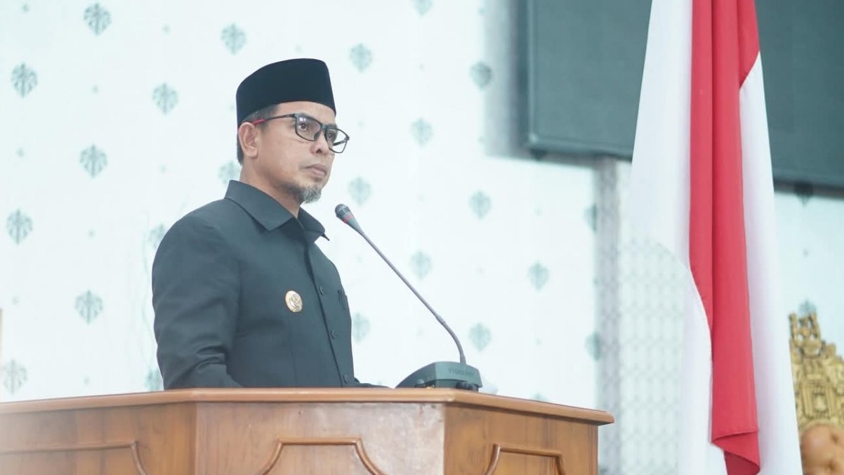 Bupati Boltara Dr Sirajudin Lasena, Sampaikan LKPJ Kepala Daerah Tahun Anggaran 2025 di Rapat Paripurna DPRD