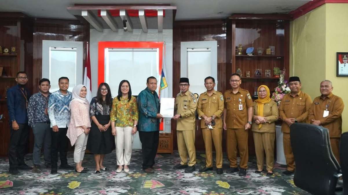 Bupati Boltara Dr Sirajudin Lasena M.Ec Ikut Entry Meeting Bersama Tim BPK RI Perwakilan Sulut