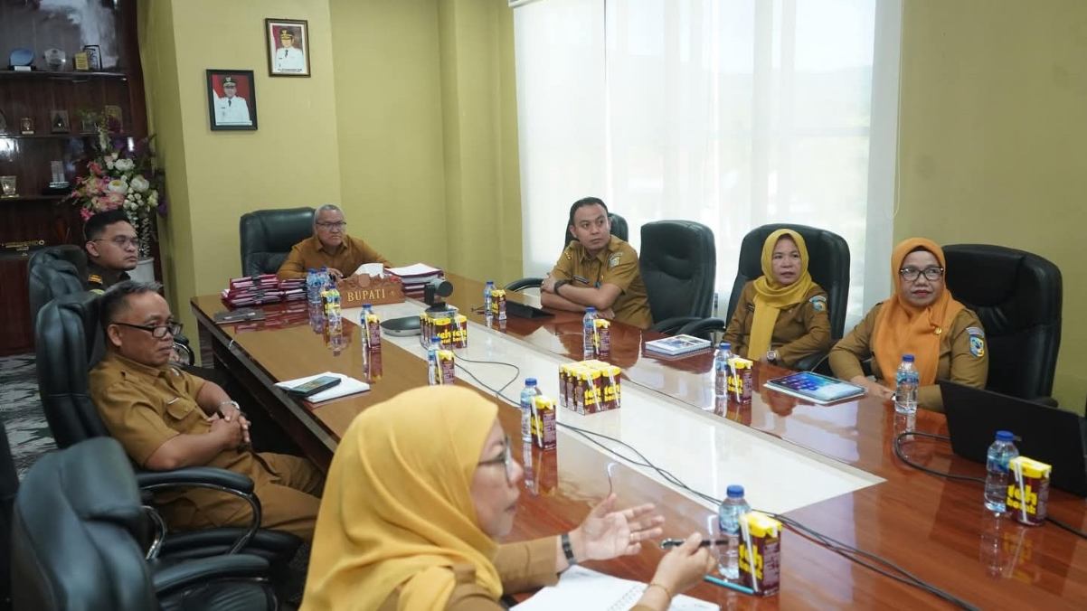 Pemda Boltara Ikuti Rakor Pengendalian Inflasi Daerah Bersama Wamendagri Dr Akhmad Wiyagus
