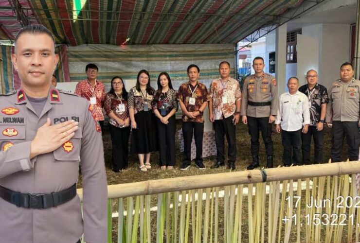 Pilhut 9 Desa di Langowan Barat Aman, Kapolsek Andrew Nelwan Puji Masyarakat