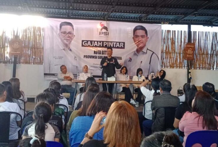 PSI Bergerak, Krets Mamandole Dampingi Tatong Bara Konsolidasi di Kota Bitung