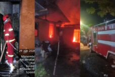 PT Futai Bantu Pemadaman Kebakaran di Tanjung Merah Bitung