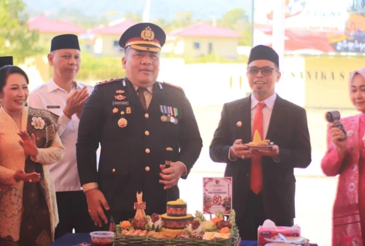 Peringati HUT Bhayangkara ke-80, Bupati Boltara Dr Sirajudin Lasena Apresiasi Polri Mengawal Suksesnya Program Pembangunan Daerah