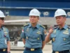 TNI AL-DANKODAERAL VIII Tinjau Refurbishment R-41 KRI Pandrong 801