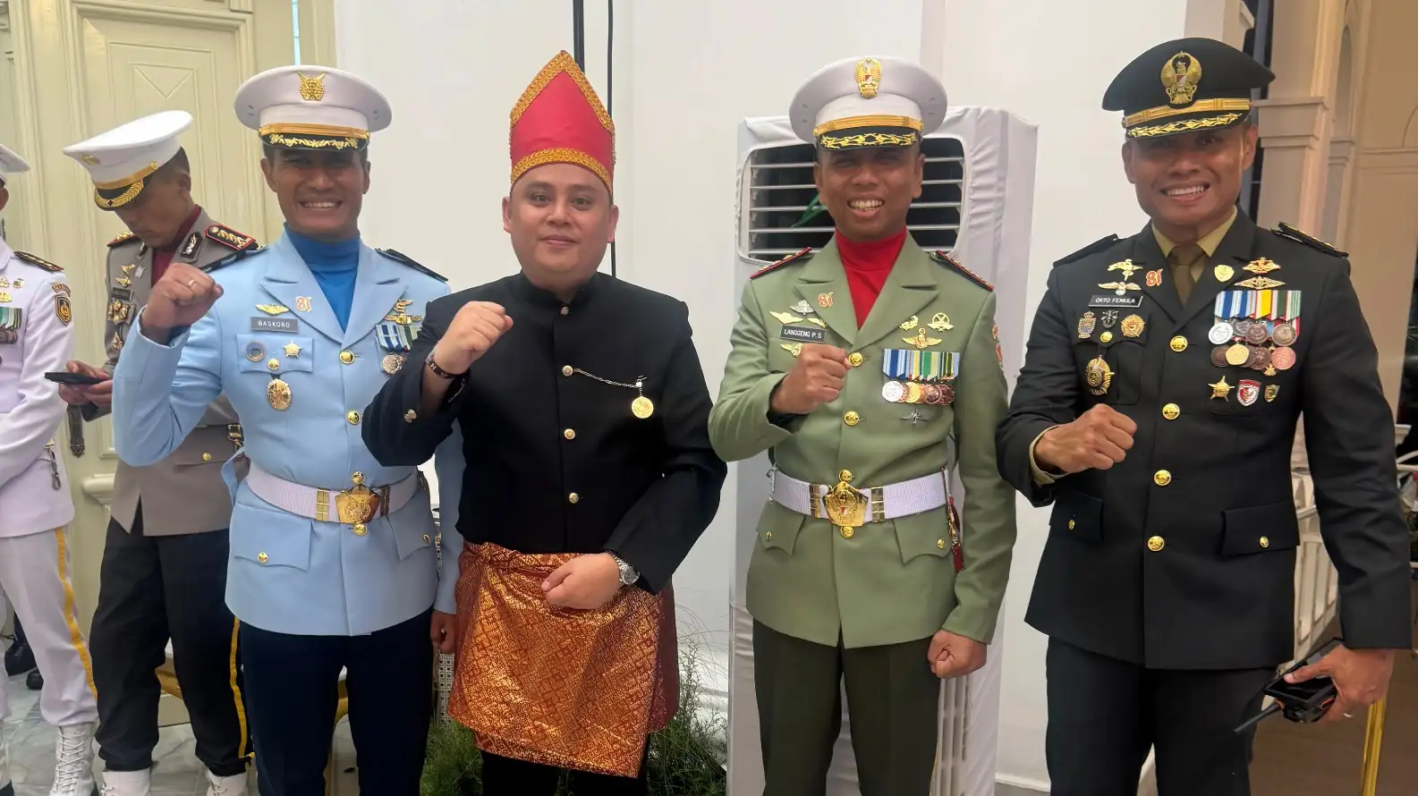 Plt Ketua NasDem Kota Bitung Gideon Longkutoy Kirim Pesan Kebangsaan dari Istana Negara