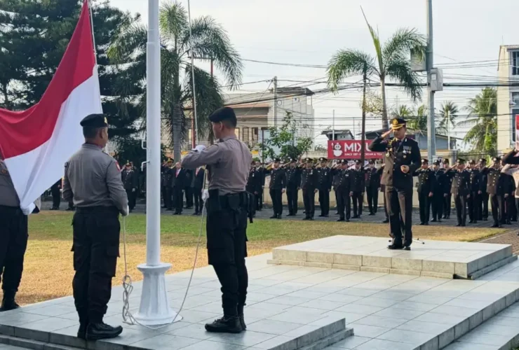 Pimpin Upacara HUT ke-81 Kemerdekaan RI, Kapolres Bitung Kobarkan Semangat Patriotisme dan Pengabdian
