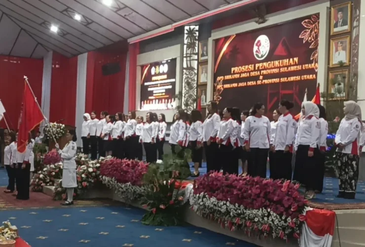 Pengurus DPD Srikandi Jaga Desa Sulut Resmi Dilantik