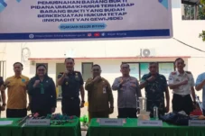 Kejari Bitung Musnahkan Barang Bukti 39 Perkara, Ada Paket Sabu!