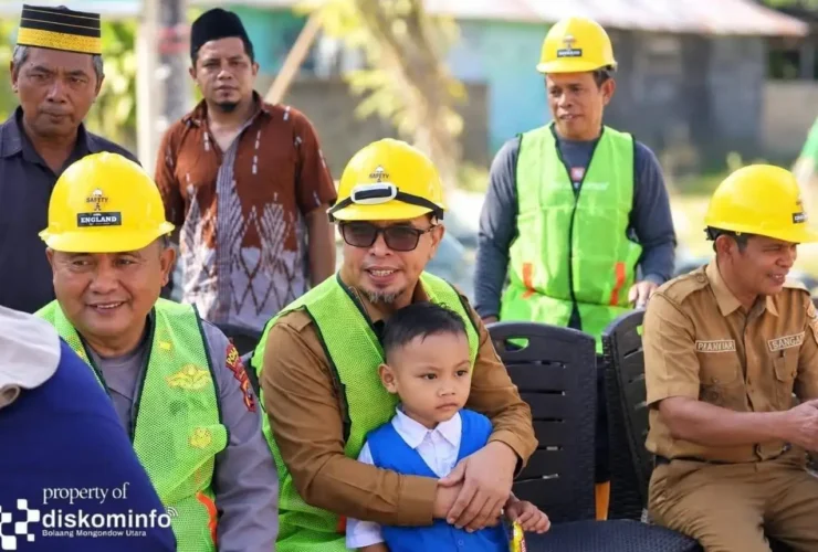 Pemda Boltara Mulai Revitalisasi PAUD di Kecamatan Pinogaluman, Bupati Boltara Dr Sirajudin Lasena Letakkan Batu Pertama