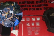 Satres Narkoba Polres Bitung Ungkap Kasus Peredaran Sabu, 2 Pria Diamankan!