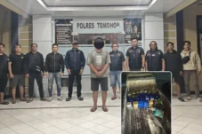 Timbun BBM Subsidi, Warga Tinoor Dua Diamankan URC Polres Tomohon