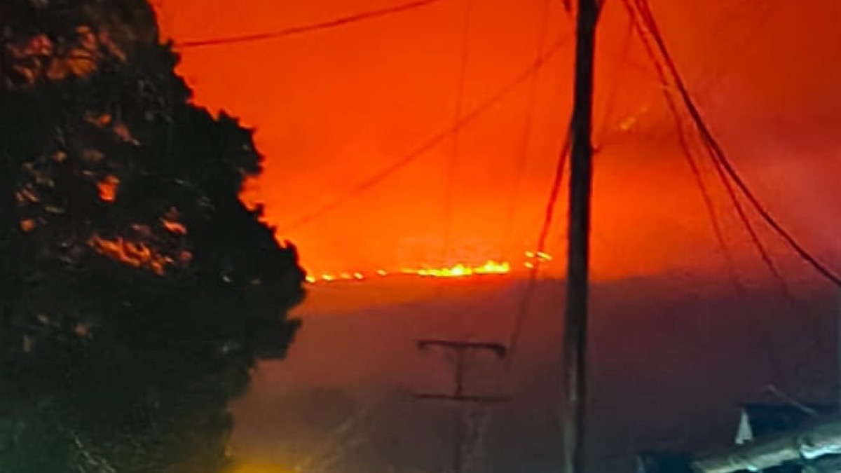Gunung Lokon Tomohon Dilalap Api, 100 Hektare Kawasan Cagar Alam Ludes