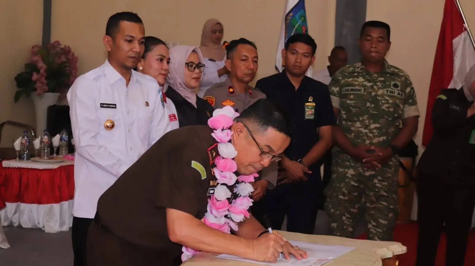 Kajati Sulut Kunjungi Boltara, Plt Bupati Moh Aditya Pontoh Sambut Hangat