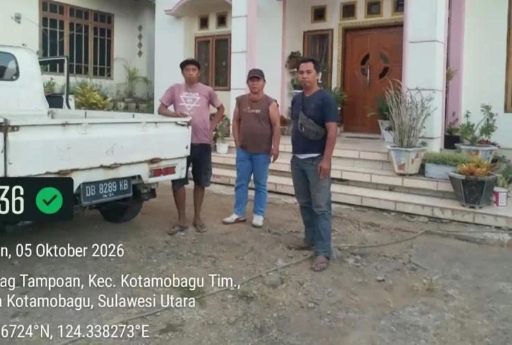 Pemdes Moyag Tampoan Gelar Penertiban Kendaraan Aset BUMDes