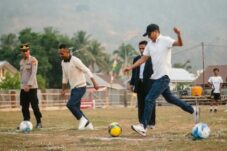 Plt Bupati Boltara Moh Aditya Pontoh Buka Open Tournament Imokima Cup Jilid II di Sangkub