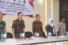 Plt Bupati Boltara Moh Aditya Pontoh Pimpin Rakor Forkopimda