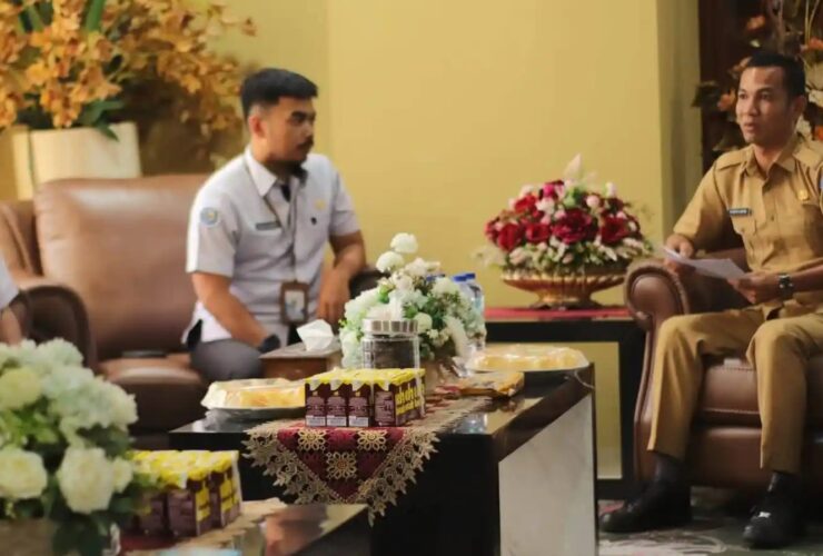 Plt Bupati Boltara Moh Aditya Pontoh Pimpin Serah Terima Lokasi Pembangunan Kampung Nelayan Merah Putih Tahun 2026